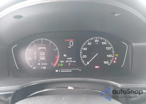 2022 Honda Civic Sport из США, поврежденный, VIN 19XFL2H87NE003659